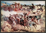 Ansichtskarte von Mariano Fortuny (1838-1874) - "Schlacht von Tetuan" (Ausschnitt)