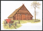 Ansichtskarte von Lise Hoff - "Bauernhaus in Wendland"