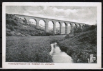 Ansichtskarte Oberzent / Himbchel-Viadukt, gelaufen 1948