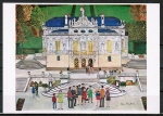 Ansichtskarte von Petra Moll (1921-1989) - "Schloss  Linderhof"