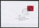 Bund 657 als portoger. EF mit 50 Pf "Engels" auf Inlands-Brief 20-50g von 1970-1972
