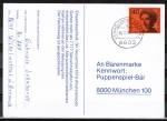 Bund 794 als portoger. EF mit 40 Pf Rosa Luxemburg auf Inlands-Postkarte von 1974-1978 im Ankauf gesucht !