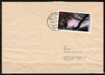 Bund 815 als portoger. EF mit 50 Pf C. D. Friedrich auf Inlands-Brief bis 20g von 1974-1978
