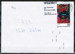 Bund 817 als portoger. EF mit 50 Pf Erich Heckel auf Inlands-Brief bis 20g von 1974-1978