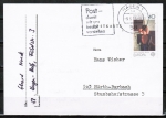 Bund 840 als portoger. EF mit 40 Pf Europa 1975 auf Inlands-Postkarte von 1975-1978