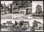AK Michelstadt / Vielbrunn, mit verschiedenen Hotels und Pensionen, gelaufen 1962, mit Kreuzchen