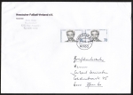 Bund 830 als portoger. MeF mit 2x 70 Pf Albert Schweitzer auf C5-Briefdrucksache 20-50g von 1992