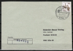 Bund 917 als portoger. EF mit brauner 60 Pf B+S - Marke aus Rolle auf Inlands-Brief bis 20g von 1979-1982