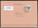 Bund 920 als portoger. EF mit 200 Pf B+S - Serie aus Rolle auf Briefdrucksache 50-100g von 1989-1993, B6-Format