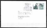 Bund Zusammendruck 60+80 Pf SWK oben geschnitten aus MH als portoger. Zdr.-EF auf Auslands-Brief bis 20g von 1989-1993 nach Kanada, codiert