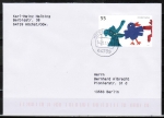 Bund 2360 als portoger. EF mit 55 Cent EZM aus Kinder-Block 2003 auf Inlands-Brief bis 20g von 2003-2012, codiert