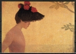 Ansichtskarte von Aristide MAILLOL (1861-1944) - "Junges Mädchen im Profil" (1895/1896)
