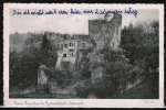 Ansichtskarte Oberzent / Gammelsbach, Ruine Freienstein, beschrieben 1947
