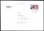 Bund 1409 als portoger. EF mit 140 Pf Sport 1989 auf Briefdrucksache 20-50g / 14x20 cm vom April bis Dezember 1989