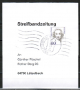 Bund 1939 als portoger. EF mit 110 Pf Frauen auf Inlands-Streifbandzeitung bis 50g von 1997-2002