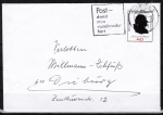 Bund 809 als portoger. EF mit 40 Pf Klopstock auf Briefdrucksache bis 20g vom April 1975
