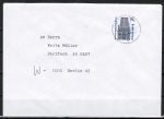 Berlin 794 als portoger. EF mit 50 Pf SWK aus Rolle auf VGO-Brief bis 20g von 1990-1991