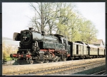 AK Erbach, Lokomotive 65 004 mit Personenzug im Bahnhof Erbach im April 1968
