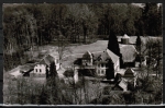 Ansichtskarte Oberzent / Reussenkreuz, Luftbild Jagd-Schloss Krhenberg, gelaufen 1960 mit Landpoststempel Ober Sensbach