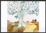 Ansichtskarte von M. Dupin-Girod - "L'arbre aux mains" (Der Baum in den Händen)