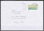 Bund ATM 1 - Marke zu 140 Pf als portoger. EF auf Auslands-Brief bis 20g vom März 1991 in die UdSSR, AnkStpl.