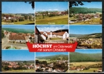 Ansichtskarte Hchst mit seinen Ortsteilen, um 1980