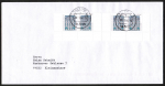 Bund 2374 als portoger. MeF mit 4x 0,25 Euro SWK aus Bogen mit Rndern auf Langformat-Inlands-Brief 20-50g von 2003-2004, codiert, ca. 22 cm lang