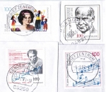 Die "einfachen" Sondermarken des Jahres 1996 zu 100 Pf auf Inlands-Brief sind zu 1,- Euro pro Brief lieferbar !