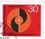 Bund 679 als portoger. EF mit 30 Pf "Pfingsttreffen" auf Inlands-Brief bis 20g von 1971/1972 im Ankauf gesucht !