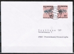 Bund 717 als portoger. MeF mit 2x 30 Pf Europa 1972 auf Inlands-Brief bis 20g von 1979-1982