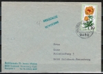 Bund 868 als portoger. EF mit 40 Pf Wohlfahrt 1975 auf Briefdrucksache bis 20g von 1976, leichte Stempelmängel