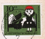 Bund 341 als portoger. EF mit 10 Pf Wohlfahrt 1960 / Rotkäppchen auf Inlands-Postkarte oder Ortsbrief bis 20g von 1960-1962 im Ankauf gesucht !