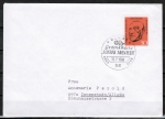 Bund 567 als portoger. EF mit 30 Pf Konrad Adenauer auf Inlands-Brief bis 20g von 1968-1969 / mit Ersttags-Sonderstempel