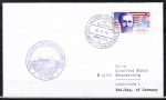 Bund 895 als portoger. EF mit 70 Pf Carl Schurz auf Schiffspost-Brief bis 20g von 1976