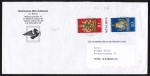 Bund 766+767 als portoger. Zdr.-EF mit 40+70 Pf Zdr. aus dem IBRA-Block auf Langformat-Brief vom Nov. 1997, codiert, Skl.-Klappe fehlt