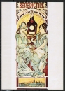 Ansichtskarte von Alfons Mucha (18??-1939) - "Benedictine"