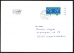 Bund 3480 als portoger. EF mit 155 Cent Polizei auf Inlands-Brief 14x20 cm von 2019-heute