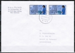 Bund 1315 als portoger. MeF mit 2x 50 Pf Jugend 1987 auf CEPT-ermigtem Brief bis 20g von 1987-1989 nach Griechenland