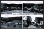 Repro-Foto einer Ansichtskarte von Hchst / Pfirschbach mit 4 Orts-Ansichten, um 1955 /1960