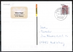Bund 2299 als Ganzsachen-Postkarte mit eingedruckter Marke 0,45 ¤ SWK portoger. als Inlands-Postkarte von 2003-2019, codiert