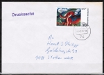 Bund 798 als portogerechte Einzelfrankatur mit 30 Pf Franz Marc auf Inlands-Drucksache bis 20g von 1974-1978
