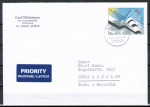 Bund 3154 als Ganzsachen-Umschlag mit eingedruckter Marke 80 Cent Dt.-israel. Beziehungen als Ausl.-Brief bis 20g von 2015 n. Tschechien, codiert