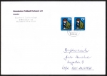 Bund 803 als portoger. MeF mit 2x 70 Pf Jugend 1974 auf C5-Briefdrucksache 20-50g vom Januar 1993