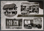Ansichtskarte Oberzent / Beerfelden, Caf Gasthaus "Zur Sonne" - Friedrich Rein, um 1960 - gelaufen 1963