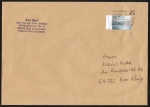 Bund 3021 als portoger. EF mit 145 Cent Gerhard Richter als Skl.-Marke auf C5-Inlands-Brief von 2014, ca. 23 cm lang