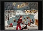 Ansichtskarte von Nina Barka (UdSSR) - "Ferien im Winter"