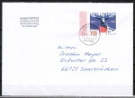 Bund 3565 als portoger. EF mit 155 Cent Lore Lorentz auf "kleinem" Inlands-Brief über 50g von 2020-heute, codiert, B6-Format