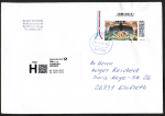 Bund 3594 als portoger. EF mit 270 Cent Westend, Frankfurt auf Prio-Brief 14x20 cm von 2022-heute, 20 cm lang, mit Einl.-Schein