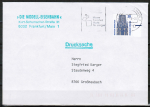 Bund 1340 als portoger. EF mit 50 Pf SWK aus Bogen auf Inlands-Drucksache bis 20g von 1987-1989