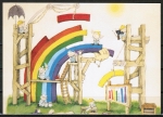 Ansichtskarte von Barbara Alexander - "Rainbow well ... " ...